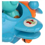 Animalitos En Avión Juguete Didáctico A Fricción Para Bebe