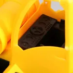 Camion De Construccion Mega Baby Excavadora Friccion Chico Color Amarillo