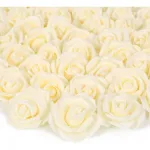 Mini Rosas Flores Artificiales Decoracion Pack X250