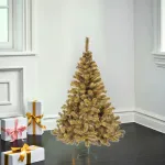Arbol De Navidad Oregon De Lujo 1,50m Pie Metal Fabesa