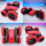Auto A Control Remoto Stunt Car Giro 360 Acrobacias Pro