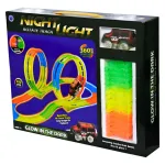 Pista Luminosa Flexible 152 Piezas Con Auto Luminoso