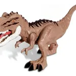 Dinosaurio T-rex Juguete Articulado Con Luz Y Sonido