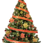 Arbol Navidad Tronador 2,10m + Kit 60 Rojo Oro Black Friday