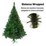 Arbolito De Navidad Tronador De Lujo 1.50mts 