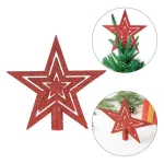 Puntal Estrella Para Arbol De Navidad 15cm
