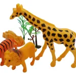 Animales Muñecos De La Selva X8 Con Accesorios