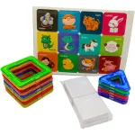 Bloques Magneticos Con Imanes Didacticos 26 Piezas Versión Del Personaje Imanes Magneticos