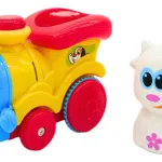 Tren Luz Musical Movimiento Bebe Juguete Locomotora Color Multicolor