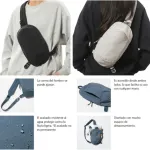 Bolso Bandolera Cruzada Crossbody Bag Morral Impermeable