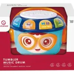 Juguete Para Bebé Tambor Musical Con Luz