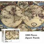 Puzzle 1000 Pzs Mapamundi Antiguo 88319 1979870 Shine