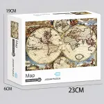 Puzzle 1000 Pzs Mapamundi Antiguo 88319 1979870 Shine