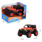 Auto A Friccion Camioneta Off Road 4x4 Luces Sonidos