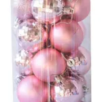 Bolas De Navidad 5cm Adornos Navideños Tubo X96 Esferas