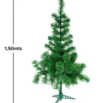 Arbol De Navidad Economico Pino Aleman 1.50mts Decoración