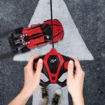 Auto Deportivo A Radio Control Remoto Con Efecto Humo Y Luz