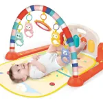 Gimnasio Piano Manta Con Sonajeros Para Bebe Luz Sonido