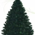 Árbol De Navidad Tradicional Expreso Polar Montañes Deluxe De 1.5m Verde Oscuro