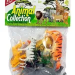 Animales Muñecos De La Selva X8 Con Accesorios