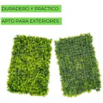 Jardin Vertical Artificial Panel Verde Cesped X15u Decorar