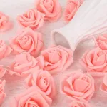 Mini Rosas Flores Artificiales Decoracion Pack X200