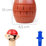 Barril Pirata Saltarin - Juego De Mesa