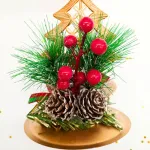 Candelabro Porta Velas Metalicos Decorativos Navidad 15cm 