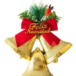 Campanas Navidad X3 Decoracion Navideña Adornos Para Arbol