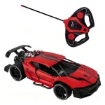 Auto Deportivo A Radio Control Remoto Con Efecto Humo Y Luz