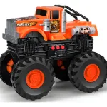 Camion Gigante Monster Truck Camioneta Off Road Juguete Color Naranja