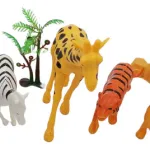 Animales Muñecos De La Selva X8 Con Accesorios