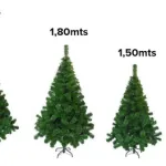 Arbolito Navidad Tronador De Lujo 1.80mts Decoración Color Verde