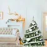 Arbol Navidad Patagonia Xl 1.30mt Deco Plata Cybermonday