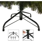 Árbol De Navidad Tradicional Expreso Polar Montañes Deluxe De 1.5m Verde Oscuro