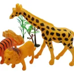 Animales Muñecos De La Selva X8 Con Accesorios