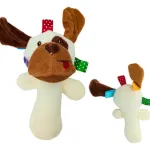 Sonajero Juguete Peluche Con Chifle Para Bebé