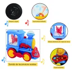 Tren Musical Luz Movimiento Juguete Bebe Juegos Didacticos Color N/a Personaje N/a