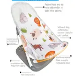 Silla Mecedora Plegable Para Baño Bebe Pileta Bañera Color Blanco