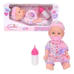 Bebe Bebote Con Sonidos Y Accesorios Muñeca Rie Y Habla
