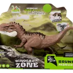 Dinosaurio T-rex Juguete Articulado Con Luz Y Sonido