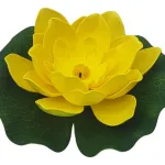 Flor De Loto Flotante Flores Artificiales Decoracion X10