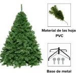 Árbol De Navidad Extra Lujo Patagonia 2,10 Mts - Fabesa