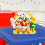 Piano Infantil Organo Musical Educativo Aprendizaje Animales Color Amarillo