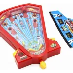 Juego De Mesa Pinball Béisbol Juguete De Habilidad Shoot