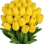 Tulipan Artificial Flores Artificiales Decoracion Ramo X20