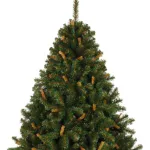Árbol De Navidad Alpino 1.5mts Base Metálica