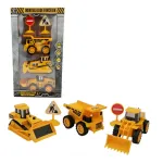 Set De Construcción Machines X3 Juguete De Maquinas Viales