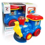 Tren A Vapor Con Luz Sonido Y Movimiento Juguete Para Bebe