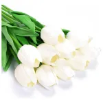 Tulipan Artificial Flores Artificiales Decoracion Ramo X20